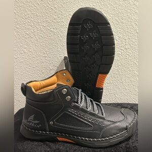 Saltin Black High-Top Shoes – Men’s Size 10 (EU 44) – Brand New No Box